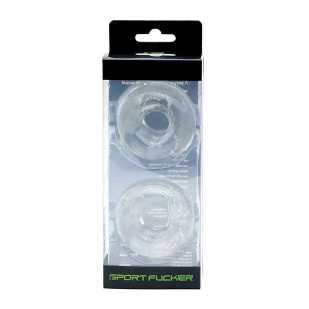 NO ETA $$=Sport Fucker Skater Boyz 2 Pack - Clear - Penis Enhancement