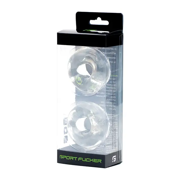 NO ETA $$=Sport Fucker Skater Boyz 2 Pack - Clear - Penis Enhancement