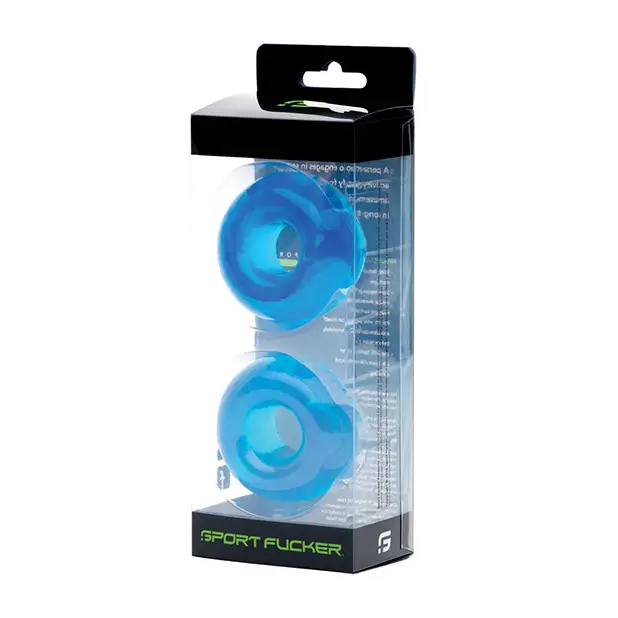NO ETA $$=Sport Fucker Skater Boyz Pack of 2 - Ice Blue - Penis Enhancement