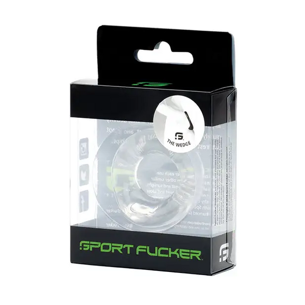 NO ETA =Sport Fucker Wedge - Clear - Penis Enhancement
