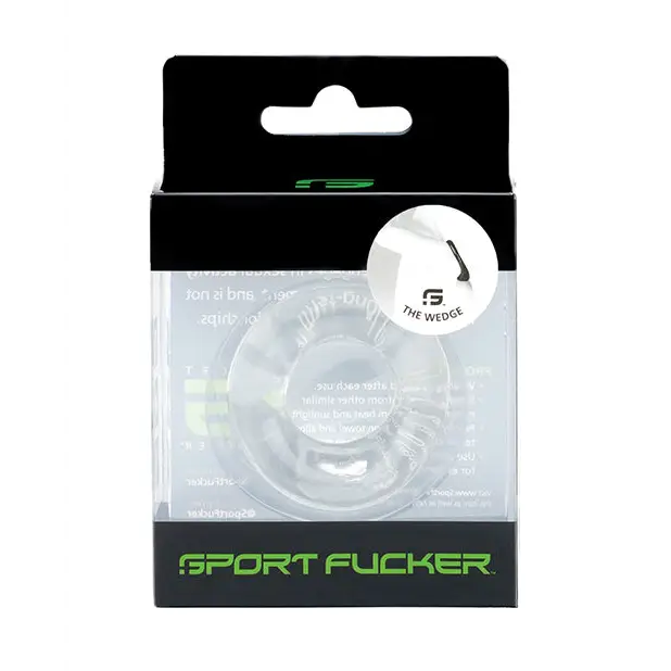 NO ETA =Sport Fucker Wedge - Clear - Penis Enhancement