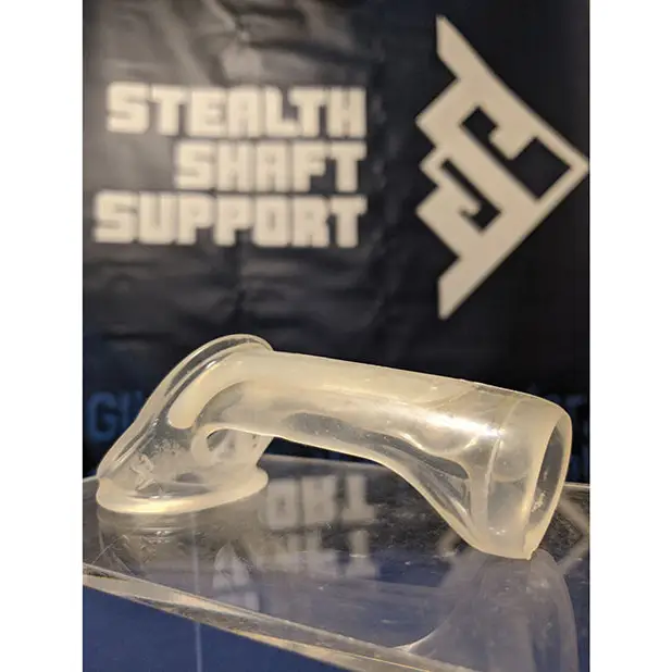 NO ETAStealth Shaft Support Smooth Sling Size A - Clear - Penis Enhancement