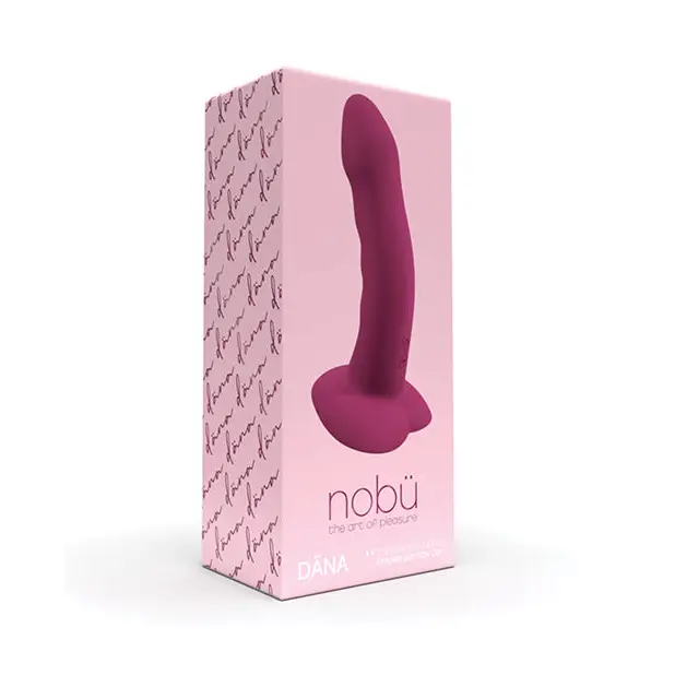 Nobu Dana Vibrating Dong - Raspberry - Dongs & Dildos