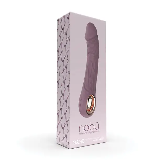 Nobu Gage G-Spot Vibrator w/Removable Bullet - Purple - Vibrators