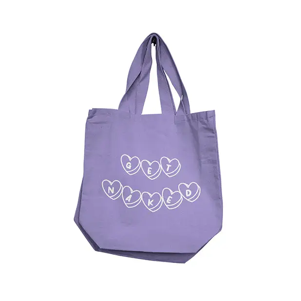 Nobu Get Naked Reusable Tote - Lilac - Bachelorette & Party Supplies