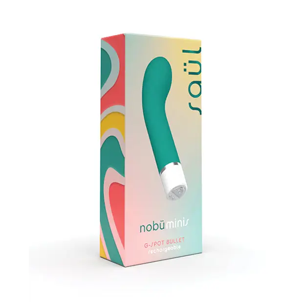 Nobu Mini Saul G-Spot Bullet - Teal - Stimulators