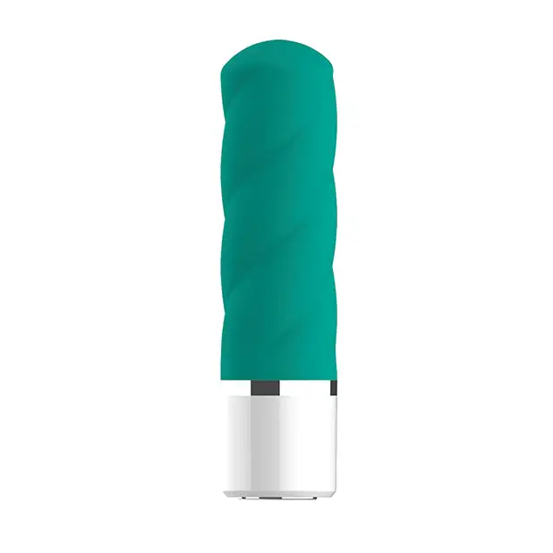 Nobu Mini Siera Twisted Bullet - Teal - Stimulators