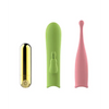 Nobu Nola Interchangeable Bullet Set - 3 Piece Set - Stimulators