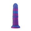 Nobu Rainbow 8’’ Dildo w/Suction Cup - Cosmic - Dongs & Dildos