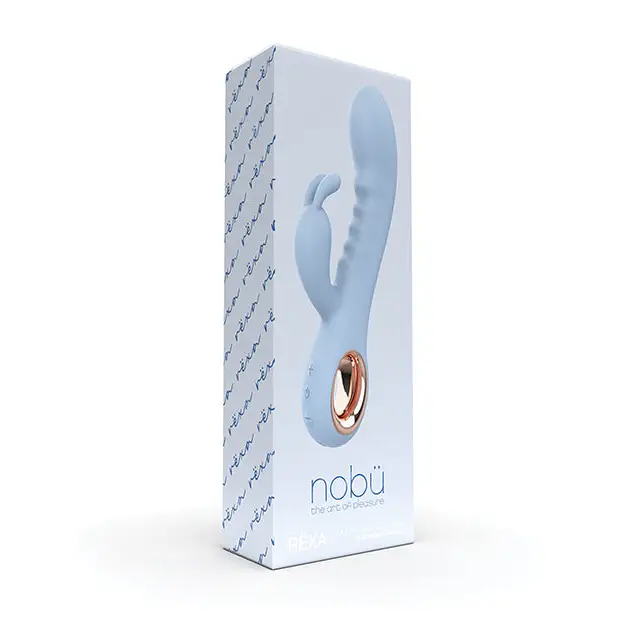 Nobu Rexa Dual Vibrator - Light Blue - Vibrators