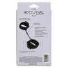 Nocturnal Collection Adjustable Ankle Cuffs - Black - Bondage Blindfolds & Restraints