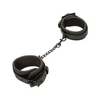Nocturnal Collection Adjustable Ankle Cuffs - Black - Bondage Blindfolds & Restraints