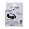 Nocturnal Collection Stretch to Fit Eye Mask - Black - Bondage Blindfolds & Restraints