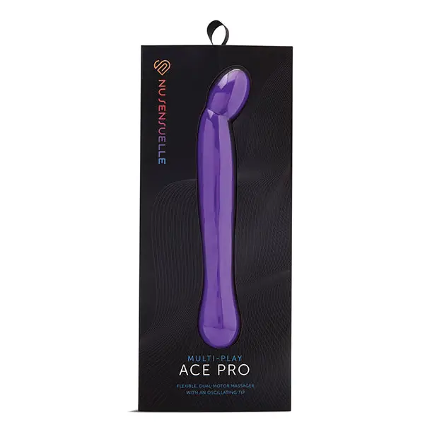 Nu Sensuelle Ace Pro Prostate & G Spot Vibe - Purple - Anal Products