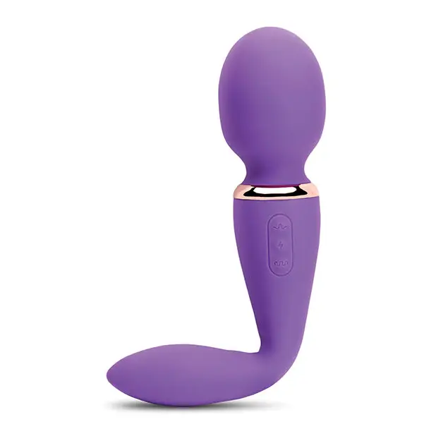 Nu Sensuelle Alluvion XLR8 Bendable Wand - Purple - Massage Products