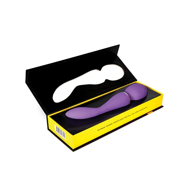 Nu Sensuelle Alluvion XLR8 Bendable Wand - Purple - Massage Products