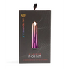 Nu Sensuelle Aluminium Point Rechargeable Bullet - Multicolor - Stimulators