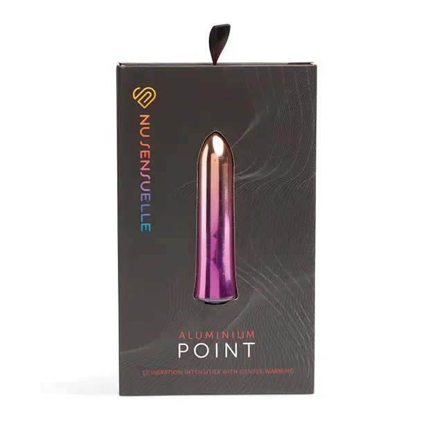 Nu Sensuelle Aluminium Point Rechargeable Bullet - Multicolor - Stimulators