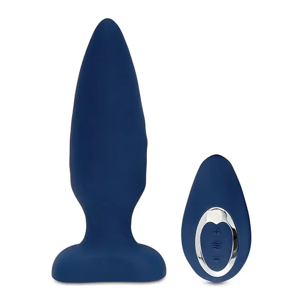 Nu Sensuelle Andii Vertical Roller Motion Butt Plug - Navy - Anal Products