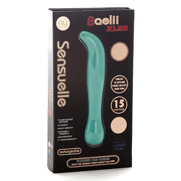 Nu Sensuelle Baelii Flexible G Spot XLR8 Turbo Boost - Electric Blue - Vibrators