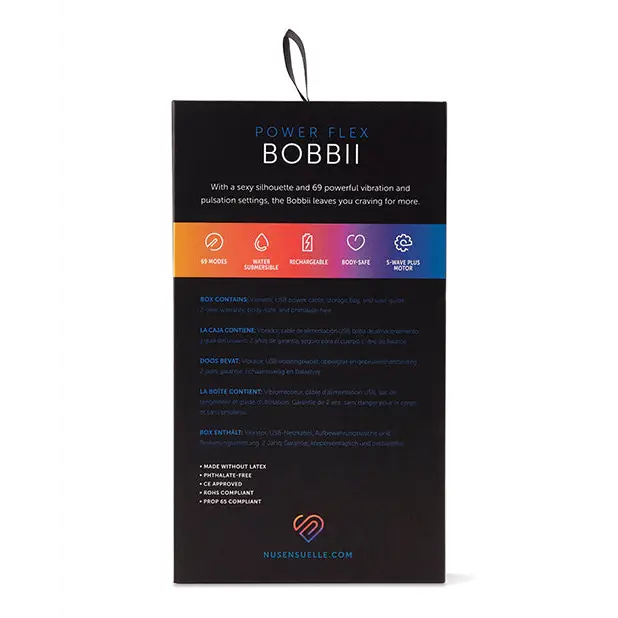 Nu Sensuelle Bobbii Bullet 69 Function - Magenta - Vibrators
