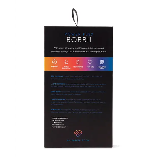 Nu Sensuelle Bobbii Bullet 69 Function - Millennial Pink - Vibrators