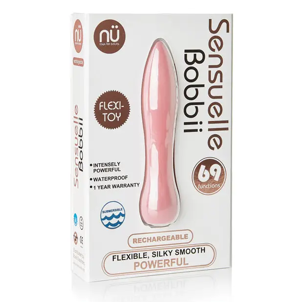 Nu Sensuelle Bobbii Bullet 69 Function - Millennial Pink - Vibrators