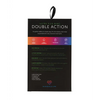 Nu Sensuelle Double Action Cockring 2x7 Function - Clear - Penis Enhancement