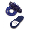 Nu Sensuelle Endure Ultra Flex Remote Control Rechargeable Bullet Ring - Blue - Penis Enhancement