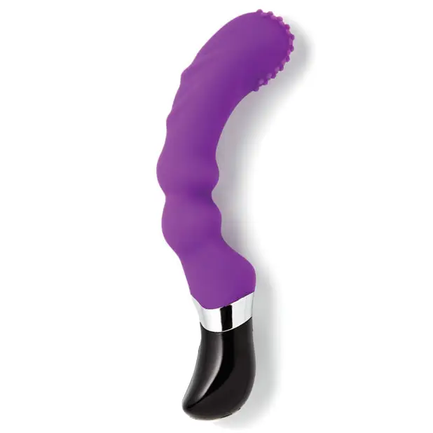 Nu Sensuelle G Unique Rolling Ball Rechargeable Massager - Purple - Vibrators