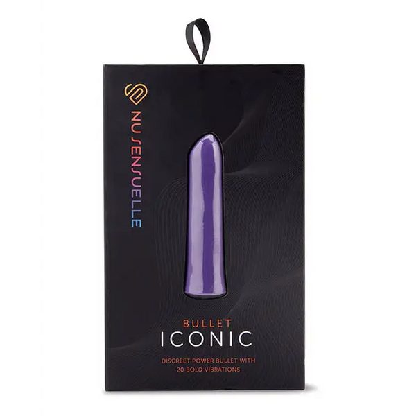 Nu Sensuelle Iconic Bullet - Deep Purple - Stimulators