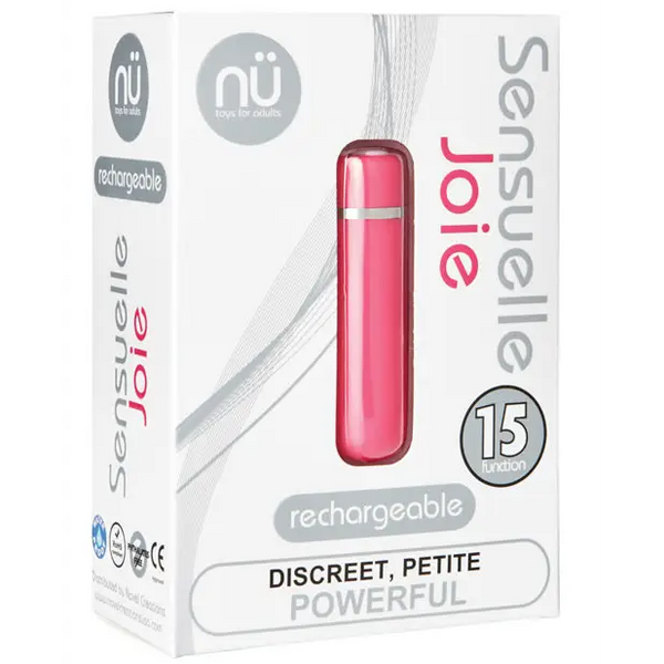 Nu Sensuelle Joie Bullet 15 Function - Pink - Stimulators