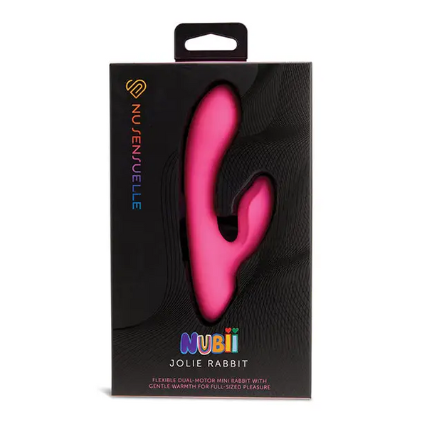 Nu Sensuelle Jolie Nubii Warming Mini Rabbit - Pink - Vibrators