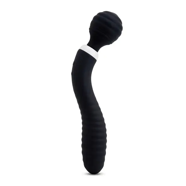 Nu Sensuelle Lolly Double-Ended Flexible Nubii Wand - Black - Massage Products