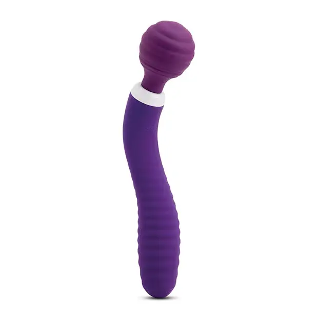 Nu Sensuelle Lolly Double-Ended Flexible Nubii Wand - Purple - Massage Products