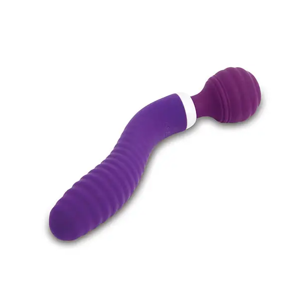 Nu Sensuelle Lolly Double-Ended Flexible Nubii Wand - Purple - Massage Products