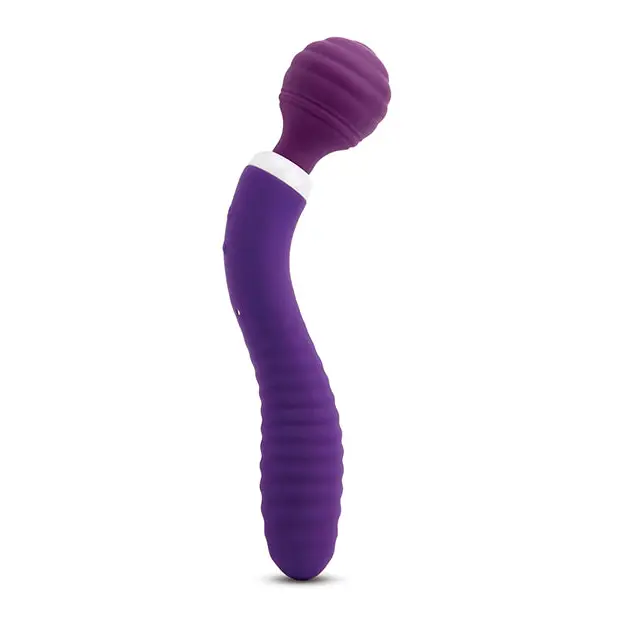 Nu Sensuelle Lolly Double-Ended Flexible Nubii Wand - Purple - Massage Products