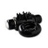 Nu Sensuelle Mate Ultra Bullet Ring Cockring 7 Function - Black - Penis Enhancement