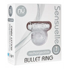 Nu Sensuelle Mate Ultra Bullet Ring Cockring 7 Function - Clear - Penis Enhancement