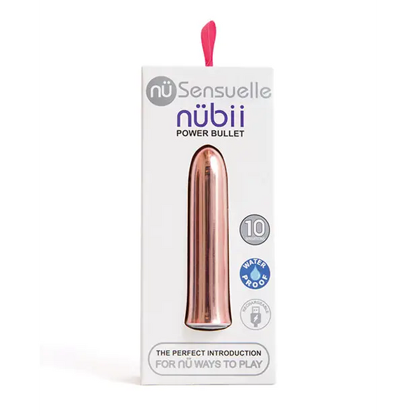 Nu Sensuelle Nubii 15 Function Bullet - Rose Gold - Stimulators