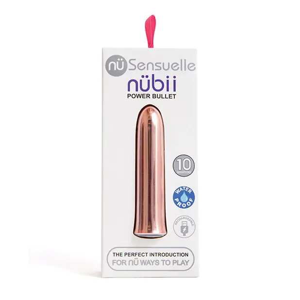 Nu Sensuelle Nubii 15 Function Bullet - Rose Gold - Stimulators