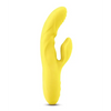 Nu Sensuelle Nubii Kiah Turbo Boost & Heating Dual Stim Rabbit - Yellow - Vibrators