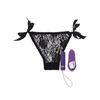 Nu Sensuelle Pleasure Panty Bullet w/Remote Control 15 Function - Purple - Stimulators