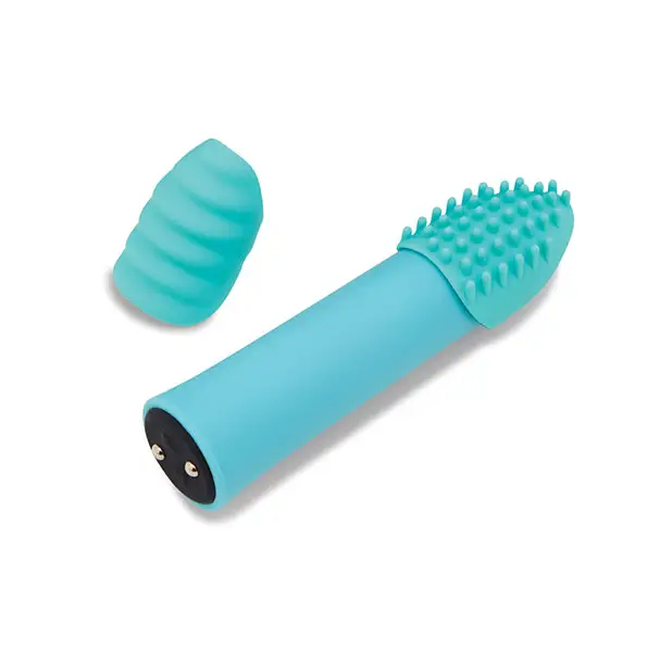 Nu Sensuelle Point Plus Rechargeable Bullet - Tiffany Blue - Stimulators