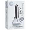 Nu Sensuelle Point Rechargeable Bullet - Silver - Stimulators