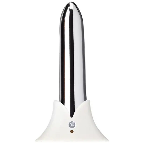 Nu Sensuelle Point Rechargeable Bullet - Silver - Stimulators