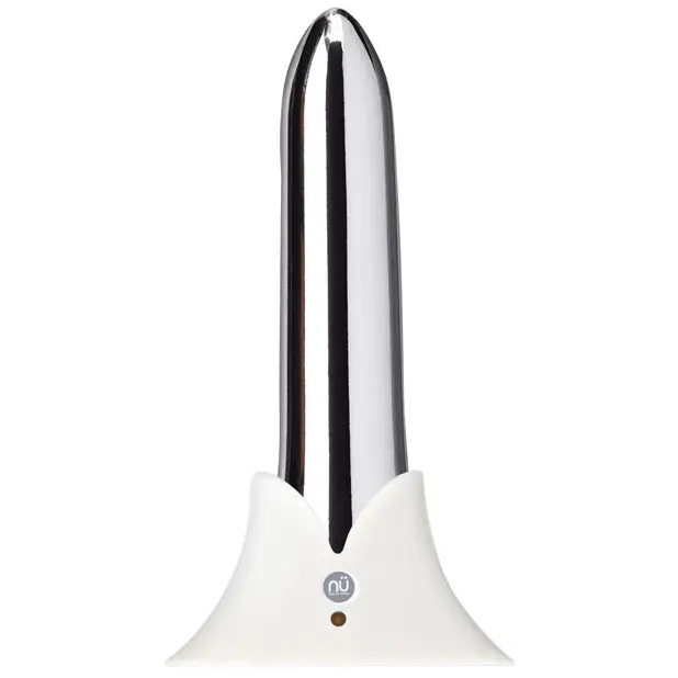 Nu Sensuelle Point Rechargeable Bullet - Silver - Stimulators