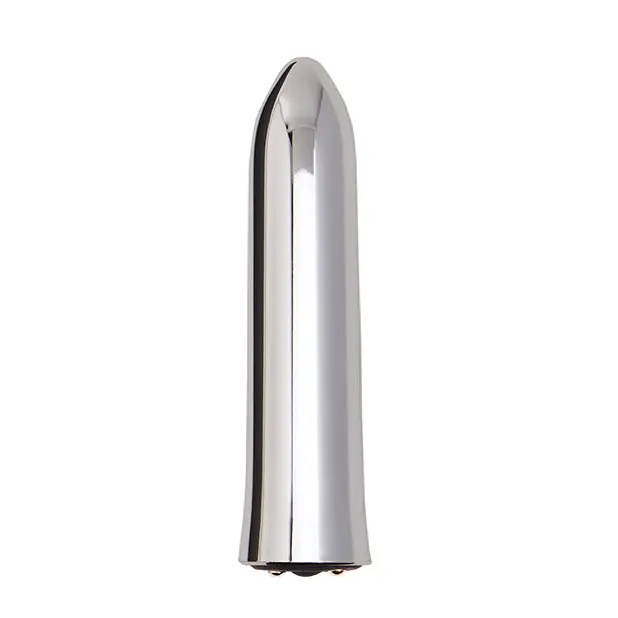 Nu Sensuelle Point Rechargeable Bullet - Silver - Stimulators