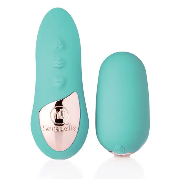 Nu Sensuelle Remote Control Petite Egg 15 Function - Blue - Stimulators