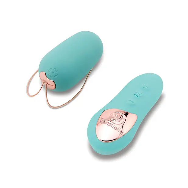 Nu Sensuelle Remote Control Petite Egg 15 Function - Blue - Stimulators
